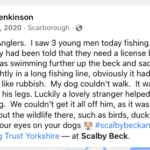 Scalby Beck Angling Club complaint